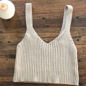 OZMA chunky knit tank